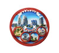 Beirut Libano 3D Magneti da Frigorifero Souvenir Adesivi magnetici in Resina Fatti a Mano Decorazione della Cucina di casa, Regalo da Collezione Magnete per Frigorifero di Beirut