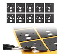 BeisDirect 120 pezzi Tastiera meccanica Interruttore Sticker Smorzatore di rumore Schiuma di riduzione del suono Isolamento Interruttore Film Stabilizzatore per la tastiera da gioco (PORONE)