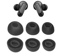BeisDirect 3 paia di Auricolari di Ricambio per JBL Tour Pro 2 Auricolari Silicone Auricolari Cover Tour Pro2 Cuscinetti Auricolari Cuscinetti Auricolari Accessori per Auricolari (Nero)