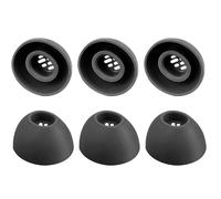 BeisDirect 6 gommini in silicone per auricolari Oneplus Buds Pro 2, kit di ricambio per auricolari, accessori (nero)