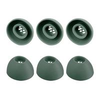 BeisDirect 6 gommini in silicone per auricolari Oneplus Buds Pro 2, kit di ricambio per auricolari (verde)