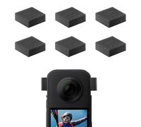 BeisDirect 6 manicotti antivento per microfono Insta360 X5/X4/X3, copertura per riduzione del rumore del vento, cuscinetti in cotone antivento in schiuma, compatibile con fotocamera Insta360 X5/X4/X3