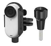 BeisDirect Adattatore di espansione per fotocamera Insta360 GO 3S/GO3, utilizzabile in varie situazioni con bastone per selfie, treppiede, morsetto per zaino, aspirazione auto, morsetto per