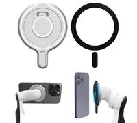 BeisDirect Adattatore magnetico per telefono cellulare per Insta360 Flow Pro/Flow, piastra Magenet con anello in metallo per stabilizzatore cardanico mobile Base adattatore magnetico Magafe parti di