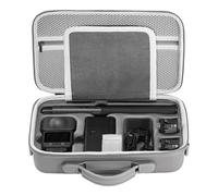 BeisDirect Borsa portaoggetti per DJI OSMO 360, grande capacità, portatile, in PU, borsa a tracolla protettiva per DJI OSMO 360, accessori per fotocamera sportiva, 31 x 21 x 8,5 cm