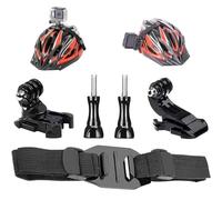 BeisDirect Cinghia di montaggio per casco da bicicletta con scheletro per accessori Insta360 Ace Pro, cinghia ventilata per action camera Insta360 Ace Pro/One X3/X2/X/RS/R DJI