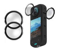 BeisDirect Copriobiettivo Copertura Protettiva Per Insta360 X3 Accessori Della Macchina Fotografica di Azione Sticky Lens Guardie Protector Per Insta 360 ONE X 3 Accessori