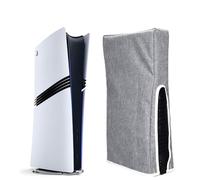 BeisDirect Custodia antipolvere per console PS5 Pro, antigraffio, antipolvere, copertura protettiva verticale per console PS5 Pro, accessori da gioco, grigio, Copertura antipolvere