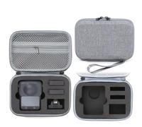 BeisDirect Custodia da trasporto per DJI Osmo 360, borsa portatile da viaggio in EVA per fotocamera DJI Osmo 360, custodia in silicone per obiettivo, adattatore a sgancio rapido, batteria e accessori