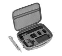 BeisDirect Custodia da trasporto per DJI Osmo Action 5 Pro, custodia da viaggio portatile per fotocamera DJI Osmo Action 5 Pro con telaio protettivo, adattatore a sgancio rapido e accessori, Grigio,