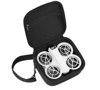 BeisDirect Custodia da trasporto per drone DJI NEO, mini custodia da viaggio portatile in pelle PU custodia protettiva borsa a tracolla per accessori DJI NEO (nero)