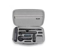 BeisDirect Custodia da trasporto per Insta360 X5/X4, custodia rigida da viaggio impermeabile in EVA con tracolla compatibile con fotocamera Insta360 X5/X4, selfie stick e accessori, grigio, Custodia
