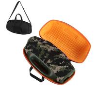 BeisDirect Custodia da viaggio per altoparlanti JBL Boombox 4, custodia rigida portatile in EVA per il trasporto, custodia protettiva antipolvere con tracolla e piccola custodia (arancione)