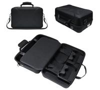 BeisDirect Custodia da viaggio per console PS5 Slim, custodia protettiva rigida in EVA antiurto con tracolla per PS/Playstation Portal Console Accessori, Nero , Custodia per il trasporto