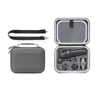 BeisDirect Custodia da viaggio per DJI Osmo Mobile 7/7P, custodia protettiva rigida in PU con tracolla per DJI Osmo Mobile 7/7P Stabilizzatore cardanico accessori, Grigio, Custodia per il trasporto