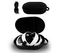 BeisDirect Custodia da viaggio per Meta Quest 3, custodia da trasporto antiurto con cinghia per visore VR Meta Quest 3, cinghia Elite, controller, batteria e accessori - Borsa tutto in uno