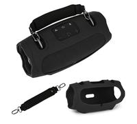 BeisDirect Custodia in silicone per altoparlante Bluetooth portatile JBL Xtreme 4, custodia audio Xtreme4 con cinturino da polso, supporto protettivo per altoparlanti JBL Xtreme4 (nero)