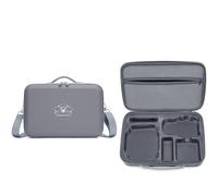 BeisDirect Custodia Mini 5 Pro, custodia da viaggio per DJI Mini 5 Pro Fly More Combo, custodia rigida con tracolla per telecomando DJI RC 2/RC-N3, hub di ricarica della batteria e accessori, Grigio