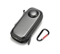 BeisDirect Custodia portatile per Insta360 X4, pratica custodia per fotocamera, borsa singola, resistente all'acqua, mini custodia protettiva rigida in PU, accessori per scatole, colore nero, Nero ,