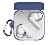 BeisDirect Custodia protettiva in silicone per cuffie CMF BY Nothing Buds Pro 2, a prova di caduta, con moschettone (blu scuro)