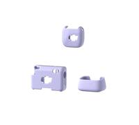BeisDirect Custodia protettiva in silicone per DJI Mic Mini, Custodia Protettiva per Microfono Senza Fili per DJI Mic Mini Trasmettitore/Ricevitore/Custodia di Ricarica, 1 Tx+1 Rx Set Viola, Custodia