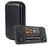 BeisDirect Custodia rigida per console di gioco portatile ANBERNIC RG405V RG35XX H e accessori, custodia impermeabile in EVA da viaggio, 17 x 10 x 4 cm (solo custodia)