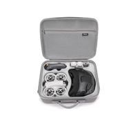 BeisDirect Custodia rigida per DJI Neo Goggles N3, custodia da viaggio portatile, borsa a tracolla per DJI Neo Motion Fly More Combo, RC Motion 3, hub di ricarica della batteria e accessori, Grigio