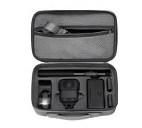 BeisDirect Custodia rigida per DJI OSMO 360, custodia per fotocamera, grande capacità, con tracolla per fotocamera OSMO 360, custodia per batteria, bastone per selfie, adattatore a sgancio rapido e
