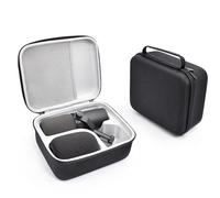 BeisDirect Custodia rigida per microfono Sh-ure SM7B Vocal Dynamic e MV7/MV7X USB Podcast, custodia da viaggio per Sh-ure MV7/MV7X, nero 24 x 19 x 10 cm, Nero, custodia per il trasporto