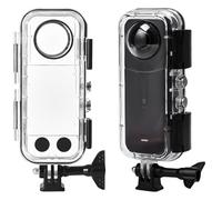BeisDirect Custodia subacquea per Insta360 X5, custodia impermeabile subacquea fino a 45 m, protezione invisibile a 360° per accessori per fotocamera Insta 360 X5 (occhiali)