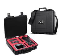 BeisDirect Mavic 4 Pro RC2 custodia, custodia rigida impermeabile per DJI Mavic 4 Pro Fly More Combo, custodia adatta per controller DJI RC 2, hub di ricarica batteria, eliche e accessori, Nero