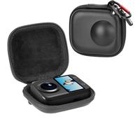 BeisDirect Mini custodia da trasporto per DJI OSMO 360 Panoramic Camera Storage Bag Hard PU Shell Custodia protettiva Corpo Sport Camera Bag Organizer con gancio