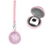 BeisDirect Mini custodia per fotocamera per fotocamera digitale Instax PAL, custodia protettiva portatile Borsa a guscio rigido Borsa di stoccaggio in EVA con cordino (Rosa)