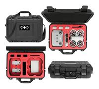 BeisDirect Neo Custodia da trasporto portatile, impermeabile, custodia rigida per DJI Neo Fly More Combo con telecomando RC-N3, batteria di volo intelligente/hub di ricarica, nero, Nero