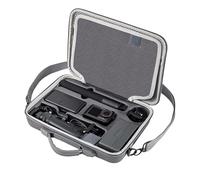 BeisDirect Osmo Action 5 Pro, custodia protettiva impermeabile in poliuretano, borsa a tracolla, custodia da viaggio per DJI Osmo Action 5 Pro, accessori per fotocamera sportiva, Grigio, custodia per