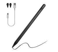 BeisDirect Penna stilo sensibile alla pressione per ipad Huawei XiaoMi MiPad 5 Pro 11" 2021 MiPad5 Tablet Pen Ricaricabile Input Pen Active Pen Touch Stylus Pen (nero)