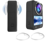 BeisDirect Protezione dell'obiettivo per DJI OSMO 360 Sport Camera PC Protezione Specchio Lente Protettiva Copertura di Protezione Occhiali Anti-Nebbia Lens Cap per DJI OSMO 360 Accessori