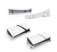 BeisDirect Supporto orizzontale per console Sony PS5 Pro/PS5 Slim, supporto base compatibile con PS5 Pro/PS5 Slim Disc e accessori Digital Edition con pad antiscivolo (bianco)