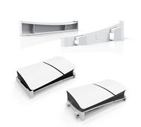 BeisDirect Supporto orizzontale per console Sony PS5 Slim, supporto base compatibile con PS5 Disc & Digital Edition PS5 accessori sottili con pad antiscivolo (bianco)