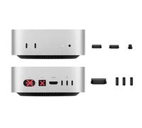 BeisDirect Tappo Antipolvere in Silicone Per Mac Mini M4/M4 Pro 2024 Computer Desktop Host Stopper Tappo antipolvere Spina Copertura Caso Per Mac Mini M4/M4 Pro 2024 Accessori
