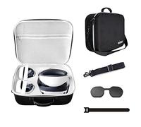 BeisDirect VR Custodia da viaggio compatibile con PS VR2 All-in-one VR e accessori, Custodia da viaggio rigida in EVA Borsa portatile da viaggio per auricolari VR e manico, 40.5x33x16cm