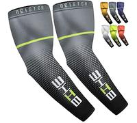 Beister Manicotti a compressione rinfrescanti con protezione solare UV, per uomini e donne, Nero, M