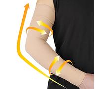 beister Manicotto a compressione medica per uomo e donna (singolo), 20-30 mmHg, supporto completo per il braccio per alleviare il dolore, linfedema