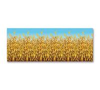 Beistle 1-Pack Decorative Cornstalks Backdrop, 4-Feet by 30-Feet