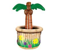 Beistle 28" x 18" Inflatable Palm Tree Drink Beverage Cooler for Indoor Outdoor Raffreddatore Gonfiabile a Forma, Multicolore, 18" x 28\