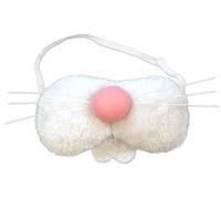 Beistle 40011 - Peluche a forma di coniglietto, colore: Bianco/Rosa