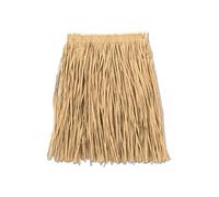 Beistle 54581-g Adult mini hula Skirt for Halloween party 16 inches long x 36 inches Natural