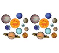 Beistle 54755, 20 pezzi con sistema solare, 10,8-55,9 cm, carta, multicolore