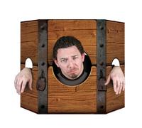 Beistle 57992 Medieval Stockade decorative photo Prop, 3-feet 2,5 cm da 63,5 cm