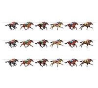 Beistle 59951 3 Piece Horse Racing Stelle filanti, 26,7 cm x 6 ', Multicolore